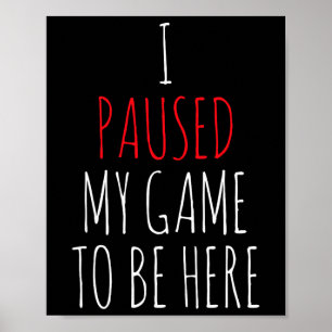 Gamer Funny Gaming Gift T-Shirt Streamer Poster