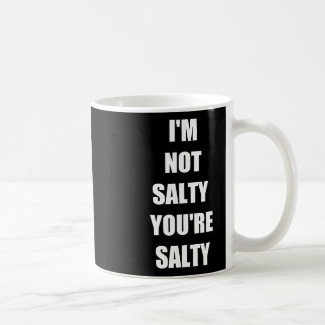 Gamer Funny, ich bin nicht du salzig Kaffeetasse (Rechts)