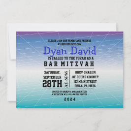 GAMER GAMING DIGITAL Bar Mitzvah Einladung