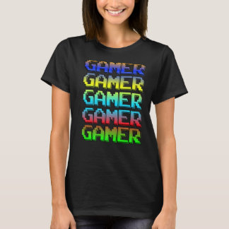 Gamer Gaming Games Video Gamer Videogamer T-Shirt