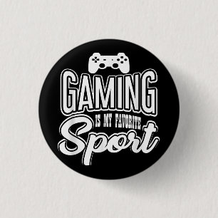 Gamer - Gaming ist mein Lieblingssport Button