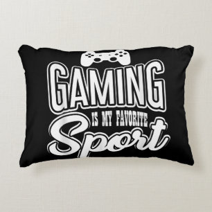 Gamer - Gaming ist mein Lieblingssport Dekokissen