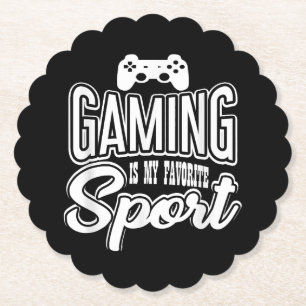 Gamer - Gaming ist mein Lieblingssport Untersetzer