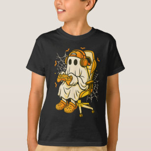 Gamer-Geist Halloween-Kostüm Lustiges Gaming-Junge T-Shirt