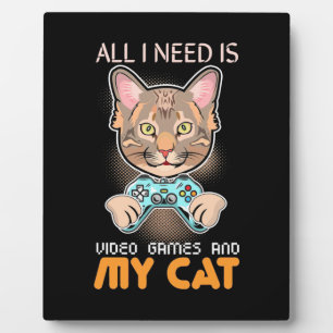 Gamer-Geschenk   Alles, was ich brauche, sind Vide Fotoplatte