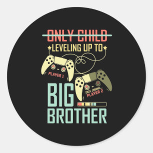 Gamer-Geschenk Big Brother 2021 Gamer Runder Aufkleber