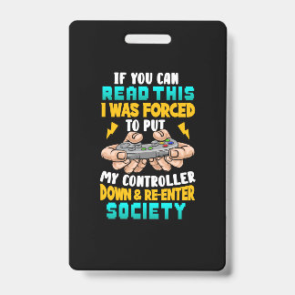 Gamer-Geschenk, das ich gezwungen wurde, meinen Co Ausweis