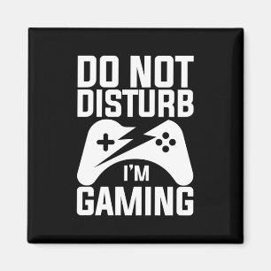 Gamer-Geschenk   Störe nicht, dass ich spiele Magnet