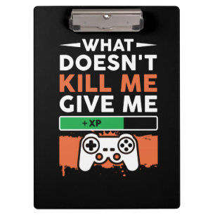 Gamer Geschenk, was mir nicht gibt Klemmbrett