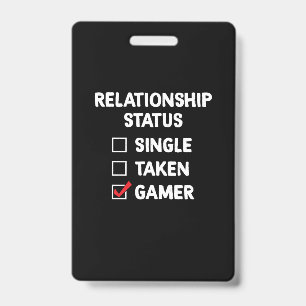 Gamer-Geschenkbeziehung mit Gamer Ausweis