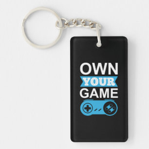 Gamer-Geschenke Eigentum Ihres Spiels Schlüsselanhänger