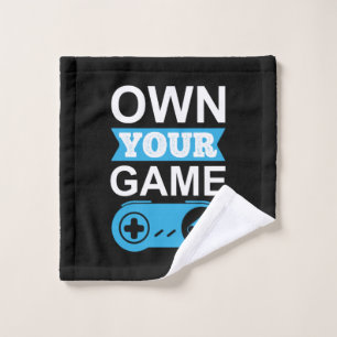 Gamer-Geschenke Eigentum Ihres Spiels Waschlappen