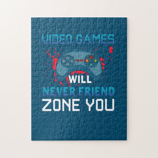 Gamer-Geschenkvideospiele werden dir nie eine Zone (Vertikal)