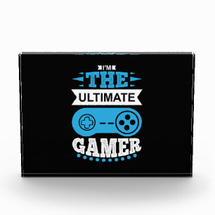 Gamer Gift Ich bin der ultimative Gamer Fotoblock