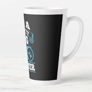 Gamer Gift Ich bin ein Hübscher Big Gamer Milchtasse