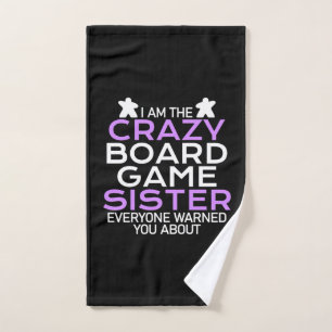 Gamer Gift Je Suis Le Crazy Board Gamer Sister