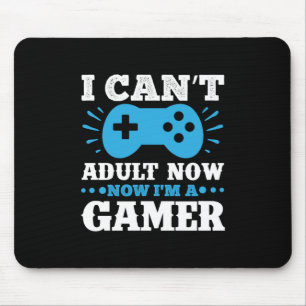 Gamer Gift Jetzt bin ich Gamer Mousepad