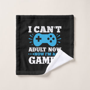 Gamer Gift Jetzt bin ich Gamer Waschlappen