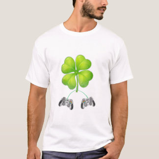 Gamer Gifts Kleeblatt T-Shirt