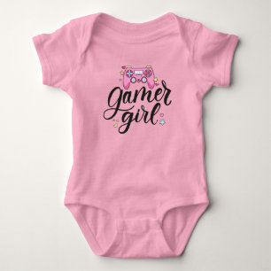 Gamer Girl Baby Strampler