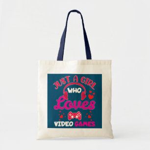 Gamer Girl Gamer Girl Herz Retro Videospiele Tragetasche