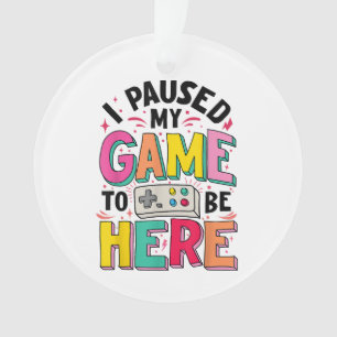 Gamer Girl J'Ai Suspendu Mon Jeu Pour Être Ici Vid