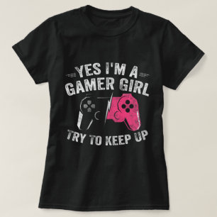 Gamer Girl Power Design für Videospiel-Enthusiaste T-Shirt