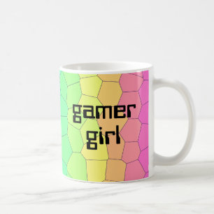Gamer Girl Rainbow Kaffeetasse