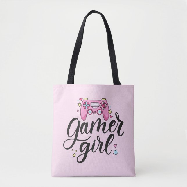 Gamer Girl Tasche (Vorderseite)