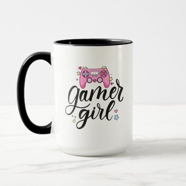 Gamer Girl Tasse (Links)