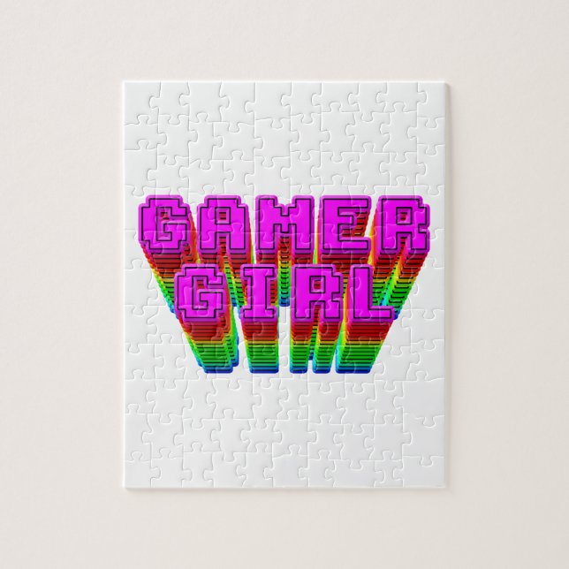 Gamer Girl Text (Vertikal)