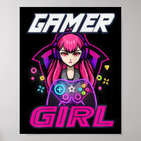 Gamer Girl Video Game Women Gaming Lover Niedliche