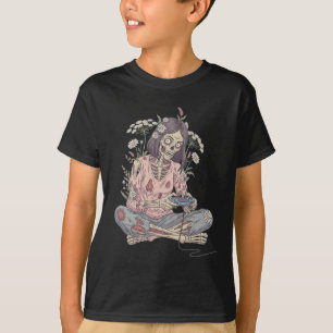 Gamer Girl Zombie Cotattcore Untot T-Shirt