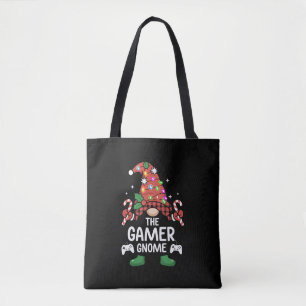 Gamer Gnom Büffel Kariert Passende Familie Weihnac Tasche