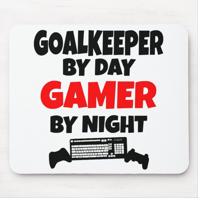Gamer Goalkeeper Mousepad (Vorne)