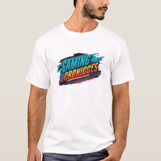 "Gamer Grandpa Cartoon T - Shirt" T-Shirt