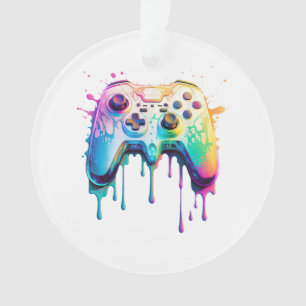 Gamer Graphic Video Game - farbenfrohe Video Game Ornament
