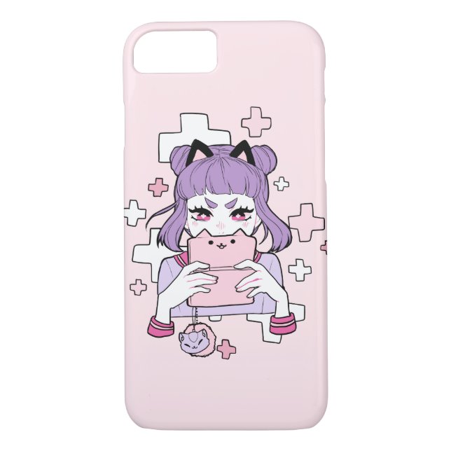 Gamer Grrl iPhone 7 Fall Case-Mate iPhone Hülle (Rückseite)