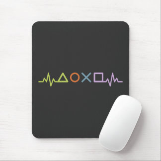 Gamer Heartbeat Controller Puls Mousepad