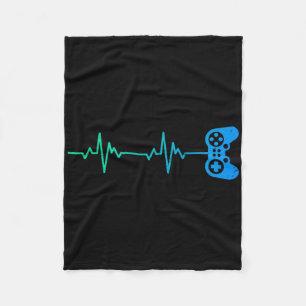 Gamer Heartbeat Cooler Videospielcontroller für Ne Fleecedecke