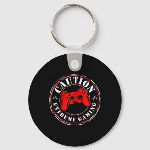 Gamer Heartbeat Video Game On Lover Extreme Gaming Schlüsselanhänger