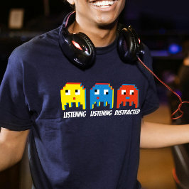 Gamer hören abgelenkten Herren T - Shirt