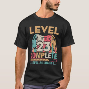 Gamer Husband Wife Marry Level 23 Complete Level 2 T-Shirt