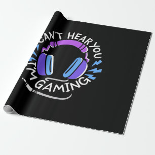 Gamer Ich spiele Geschenkpapier