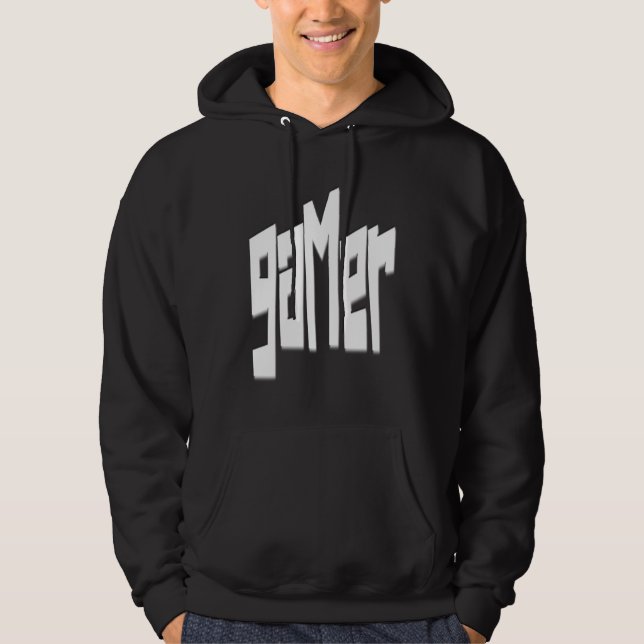 Gamer, in GBC NEGATIV Hoodie (Vorderseite)