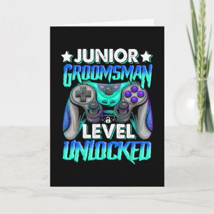 Gamer Junior Trauzeuge Level freigeschaltet Videos Karte