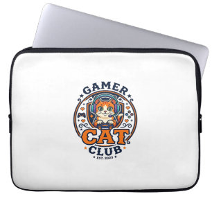 Gamer-Katze Katzenmutter-Geschenkidee - Gamer Cat  Laptopschutzhülle