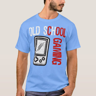 Gamer-Konsolen für Videospiele im Nerd von Oldscho T-Shirt
