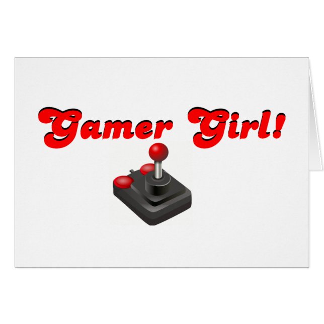 Gamer-Mädchen (Vorderseite (Horizontal))