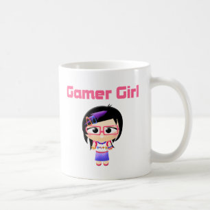 Gamer-Mädchen-Süsse Patootie Kaffeetasse